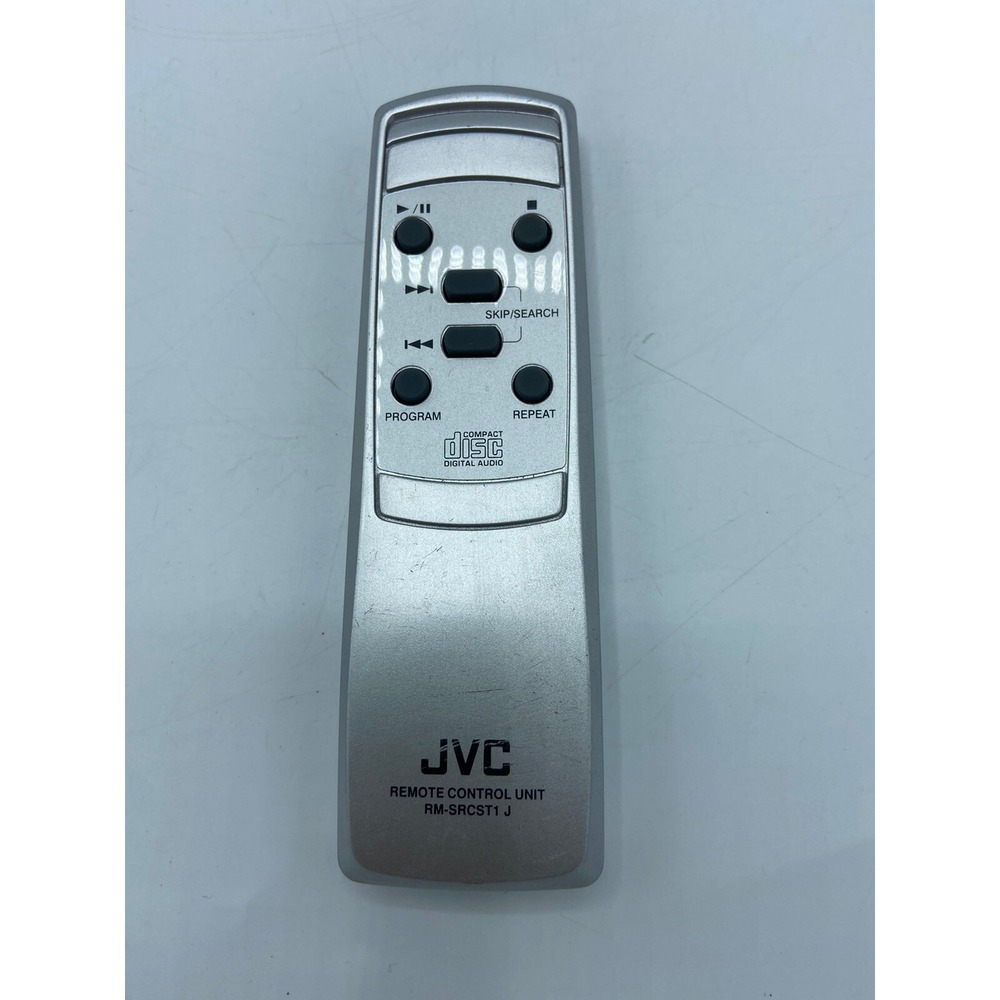 JVC RM-SRCST1J CD Player Remote Control, Silver - Picture 2 of 4